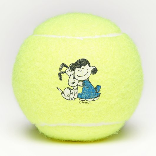 Balles De Tennis Lucy Hugging Snoopy (Devant)