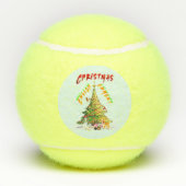 Balles De Tennis Lumière de Noël (Dos)
