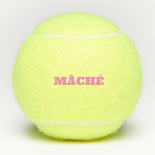 Balles De Tennis Mache rose (Devant)