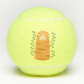 BALLES DE TENNIS MAIN À CHAT (Devant)