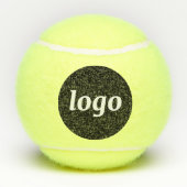 Balles De Tennis Marque promotionnelle du logo simple (Dos)