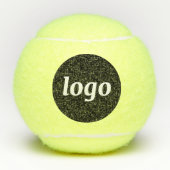 Balles De Tennis Marque promotionnelle du logo simple (Devant)