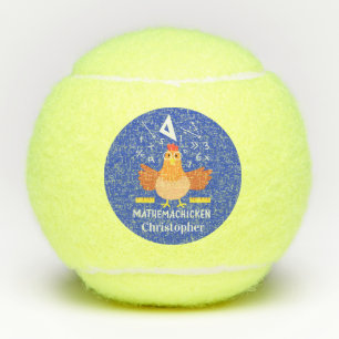 Balles De Tennis Math Chicken Gag Funny Mathemachickicken Enseignan