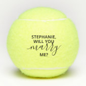 Balles De Tennis Me marier une proposition de mariage (Devant)