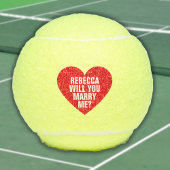 Balles De Tennis Me marierez-vous une proposition de mariage sur me