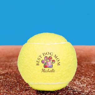 Balles De Tennis Meilleur Cadeau de Maman de Chien - Empreinte de P