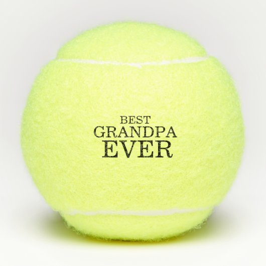 Balles De Tennis Meilleur Grand-Père (Devant)