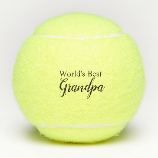 Balles De Tennis Meilleur grand-père du monde (Devant)