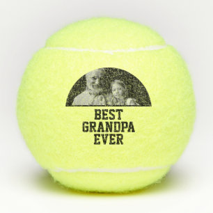 Balles De Tennis Meilleur grand-père Jamais Photo Noël Nouvel-Jour