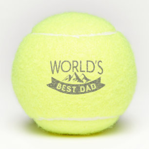 Balles De Tennis Meilleure Fête des pères papa du monde
