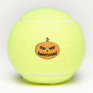 Balles De Tennis Menacer Jack O'Lantern Halloween