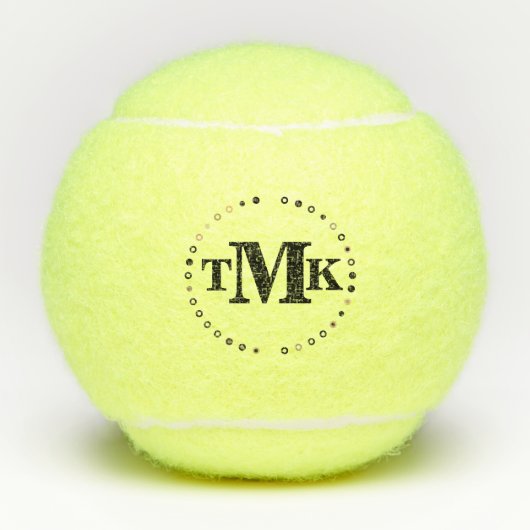 Balles De Tennis Monogramme (Devant)