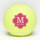 Balles De Tennis Monogramme (Devant)
