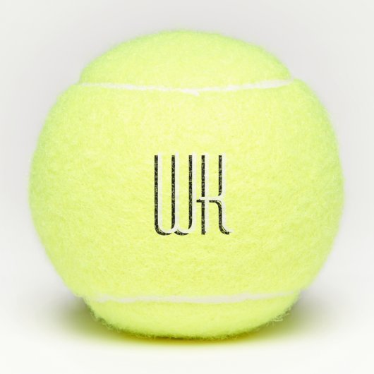 Balles De Tennis Monogramme (Devant)