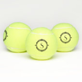 Balles De Tennis Monogramme (Multiple)