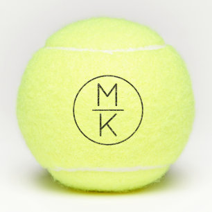 Balles De Tennis Monogramme de scission RF moderne