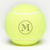Balles De Tennis Monogramme du meilleur oncle du monde (Dos)