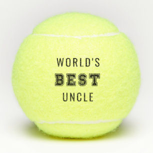 Balles De Tennis Monogramme du meilleur oncle du monde