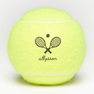 Balles De Tennis Monogramme moderne