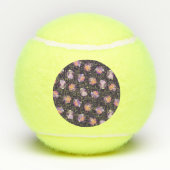 Balles De Tennis Motif Citrouille Costume Animaux (Dos)