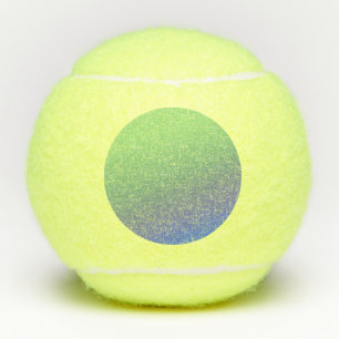 Balles De Tennis Motif de texture abstraite arc-en-ciel vert bleu t