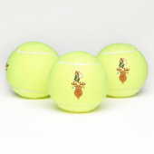 Balles De Tennis Noel Deer Bells Bauble Rudolf Snowflakes Noël (Multiple)