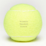 Balles De Tennis Nom de la ligue de texte Gold<br><div class="desc">Nom de la Ligue de Tennis. La typographie moderne. Texte en or.</div>