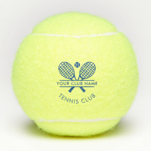 Balles De Tennis Nom du Country Club de Tennis sur mesure