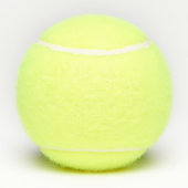 Balles de tennis nommées faites sur commande avec (Dos)