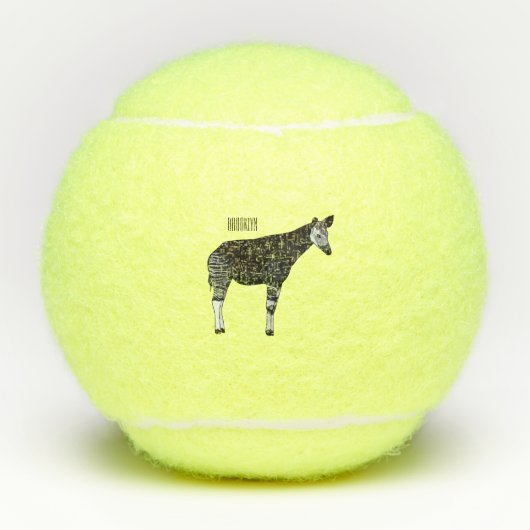 Balles De Tennis Okapi (Devant)