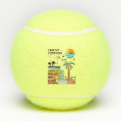 BALLES DE TENNIS ORIENT EXPRESS (Dos)