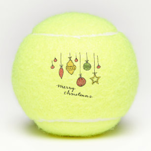 Balles De Tennis Ornement de Noël pour joueur de tennis