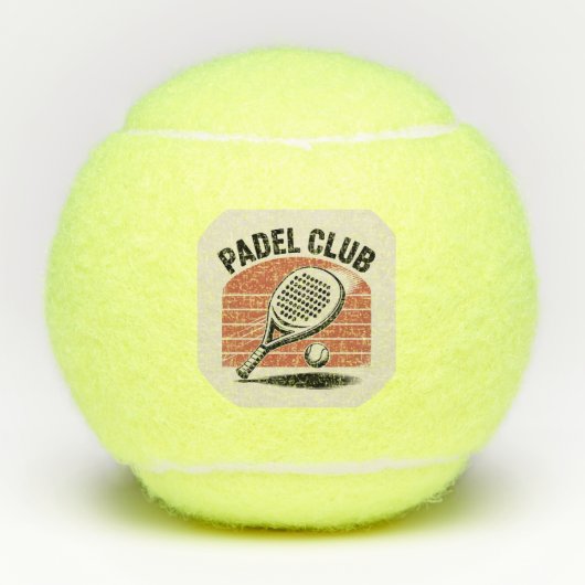 Balles De Tennis Padel tennis ball  (Devant)
