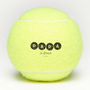 Balles De Tennis Papa d'amour