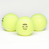 Balles De Tennis Papa parfait (Multiple)