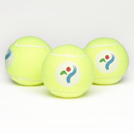 Balles De Tennis Patriotic Tennis Ball with Flag of Seoul (Multiple)