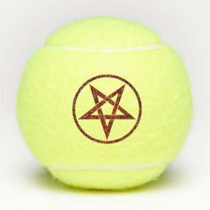 Balles De Tennis Pentagram Red Devil