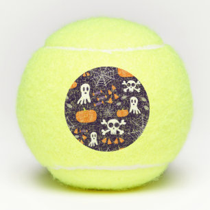 Balles De Tennis Personnages amusants et effrayants d'Halloween