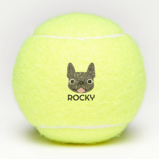 Balles de tennis personnalisées pour Bouledogue Fr