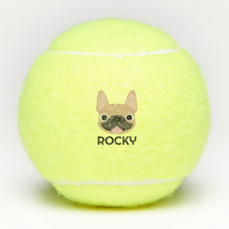 Balles de tennis personnalisées pour Bouledogue Fr