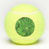 Balles De Tennis Plante vert (Dos)