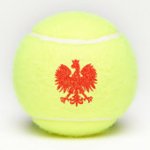 Balles de Tennis Polish Eagle (Dos)