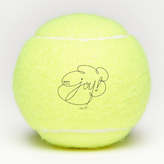 Balles De Tennis pure JOIE - Bold CloudS Tennis Ball (Devant)