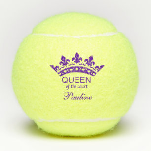 Balles De Tennis Queen of the Court Purple Tennis Balls