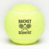Balles De Tennis Racket Scientifique (Dos)