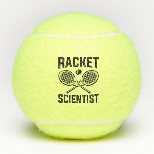 Balles De Tennis Racket Scientifique (Devant)