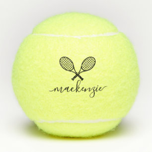 Balles De Tennis Raquettes de tennis et nom du ballon Personnalisé
