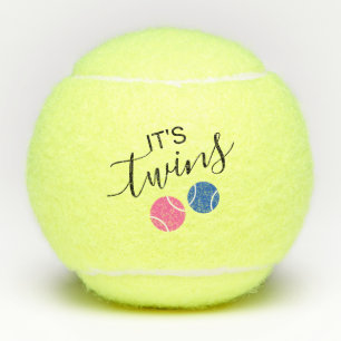 Balles De Tennis Révélation de grossesse de jumeaux garçon fille Ba