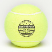 Balles De Tennis Roi de la Cour Nom Date d'établissement (Dos)