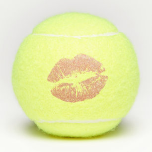 Balles de tennis roses de Penn de lèvres